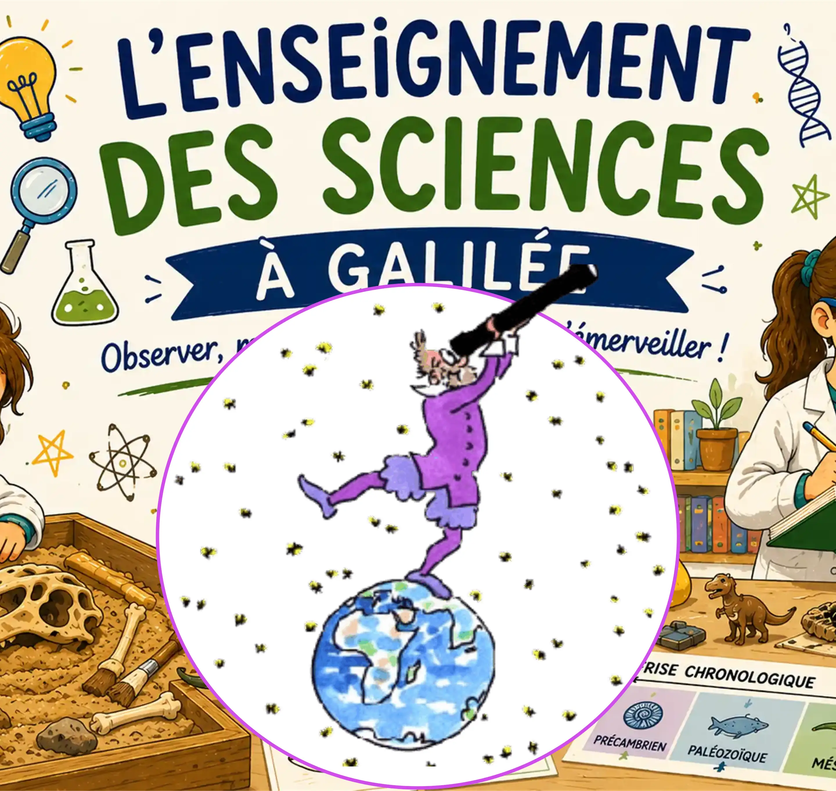 Illustration sur l’enseignement des sciences à l’école Galilée de Saint-Maximin